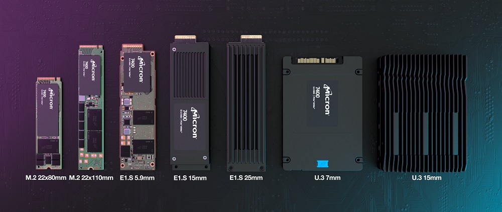 Micron Launched a Full Form Factor Line of 7400 PCIe Gen4 NVMe