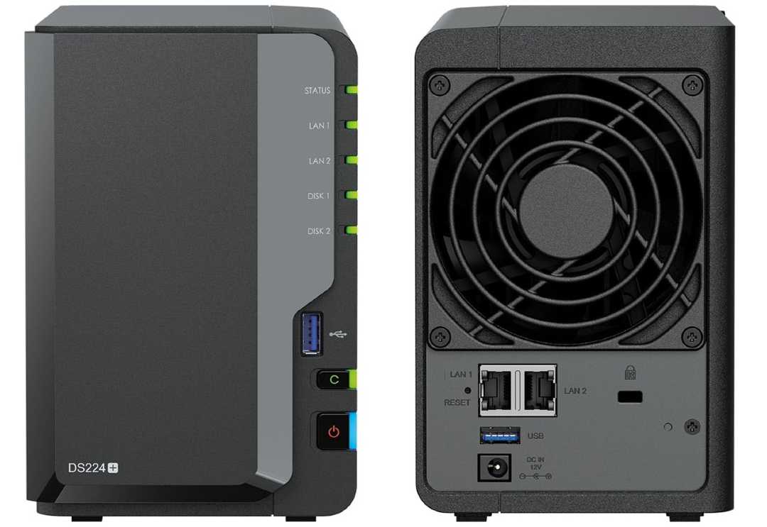 Synology DS224+ NAS delivers enhanced data organization, accessibility, and  protection